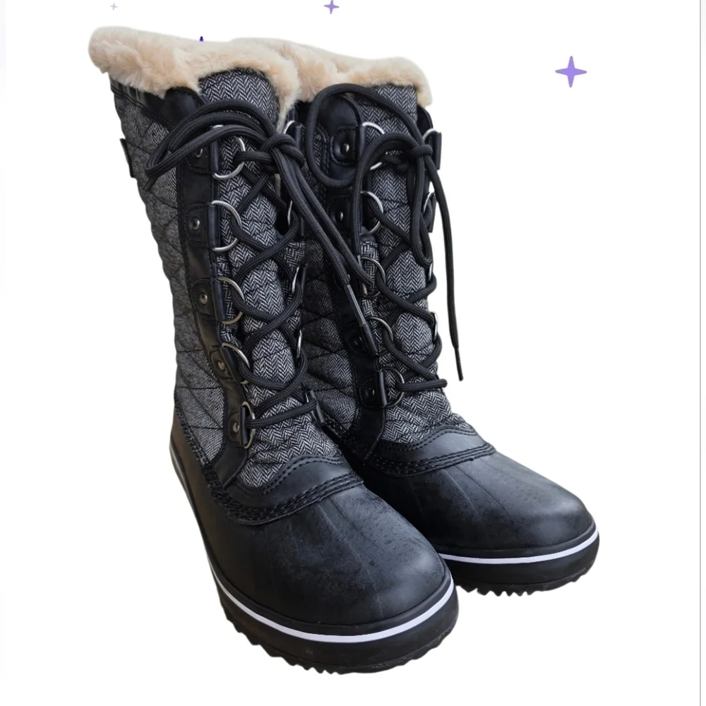 JBU By Jambu Chilly Tall Boot Women’s Size 7 M Black Waterproof Cold Weather